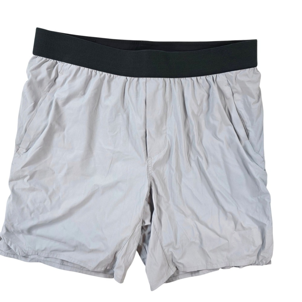 Ten Thousand Tactical Short TTSH006 Ripstop Lined Gray Medium Mens Training Gym
